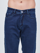 Dark Blue Stretch Narrow Fit Jeans