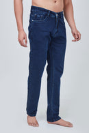 Dark Blue Stretch Narrow Fit Jeans