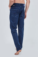 Dark Blue Stretch Narrow Fit Jeans