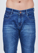 Slim Fit Denim Blue Jeans