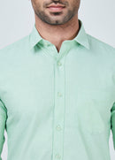 Light Green Plain Shirt