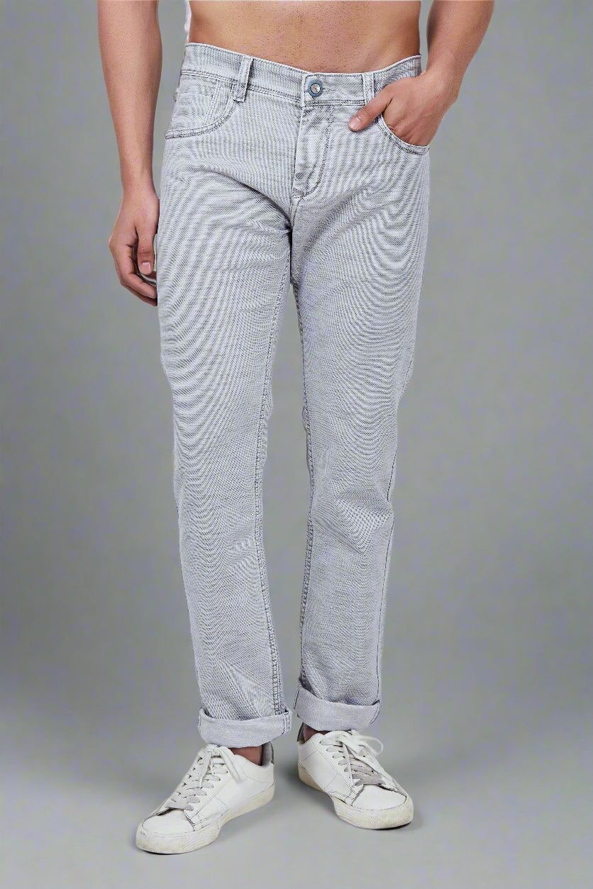 Light Olive Narrow Fit Jeans
