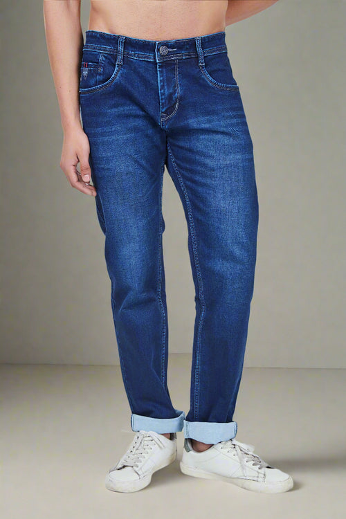 Blue Slim Fit Denim Jeans