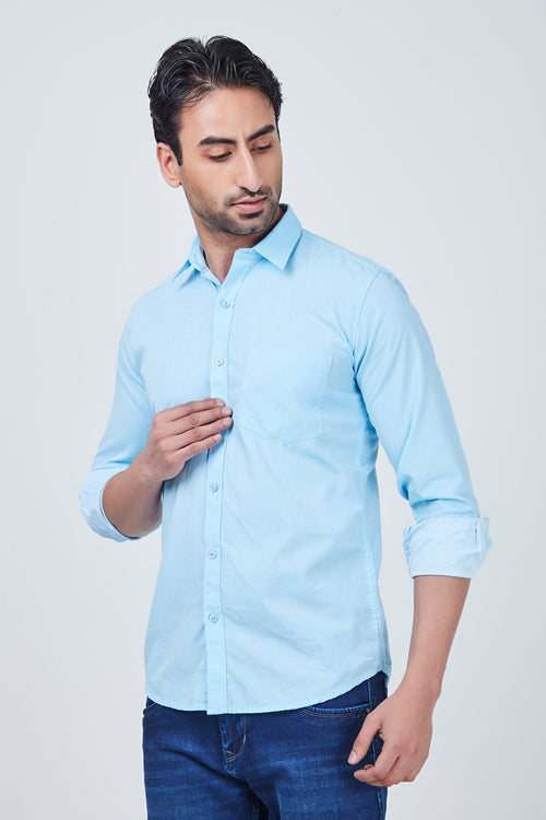 Periwinkle Plain Shirt