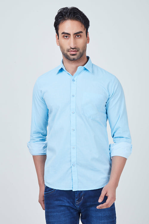 Periwinkle Plain Shirt