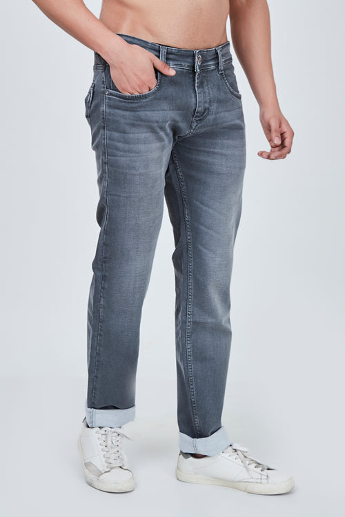 Olive Narrow Fit Jeans