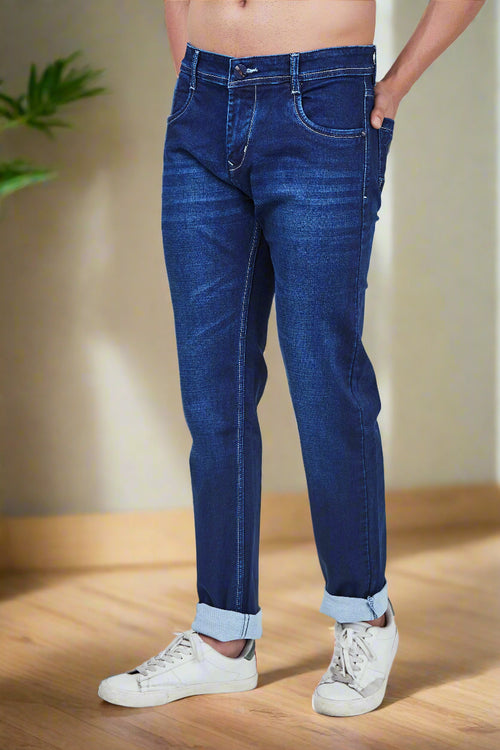 Dark Blue Narrow Fit Jeans