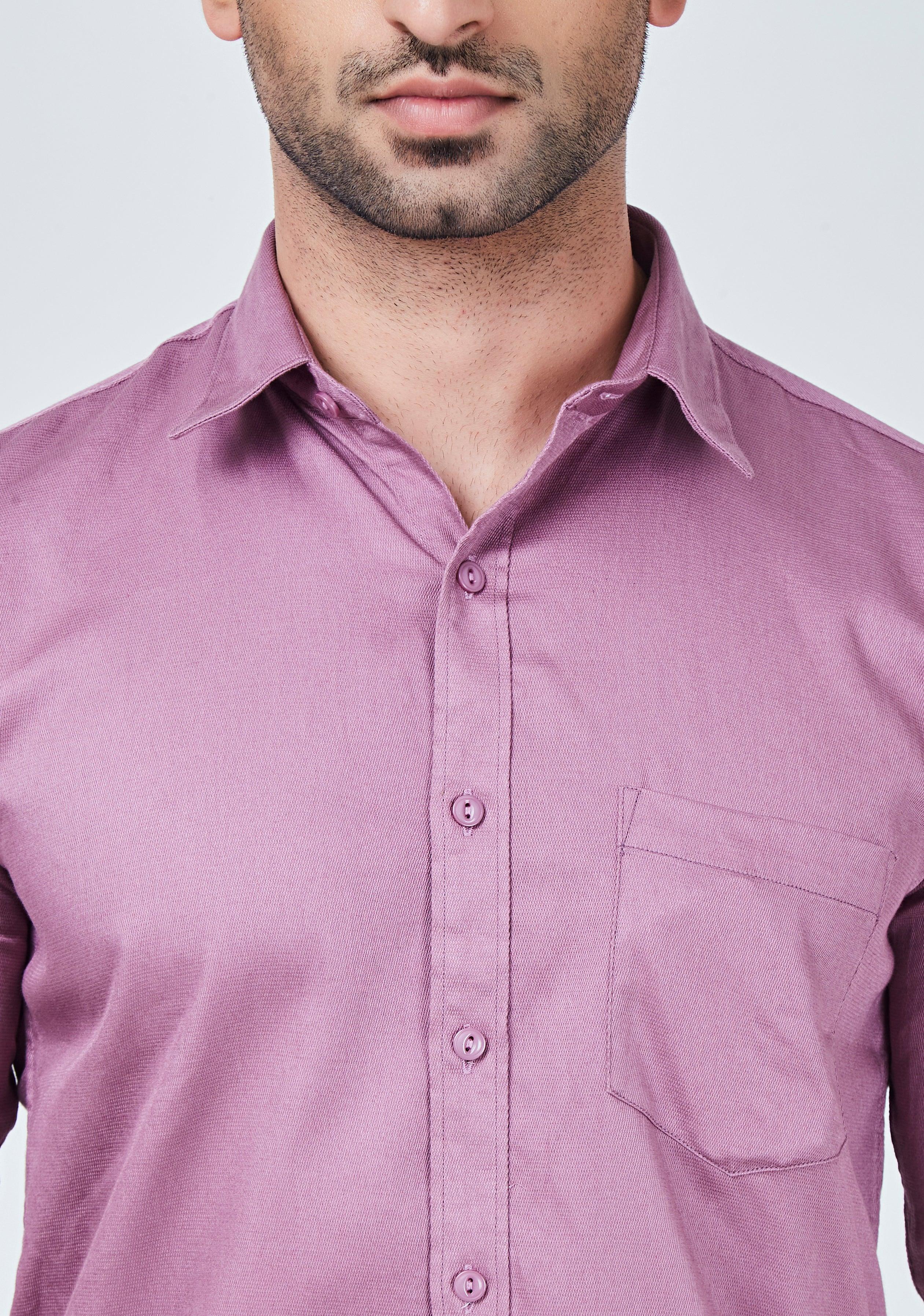 Plum Plain Shirt