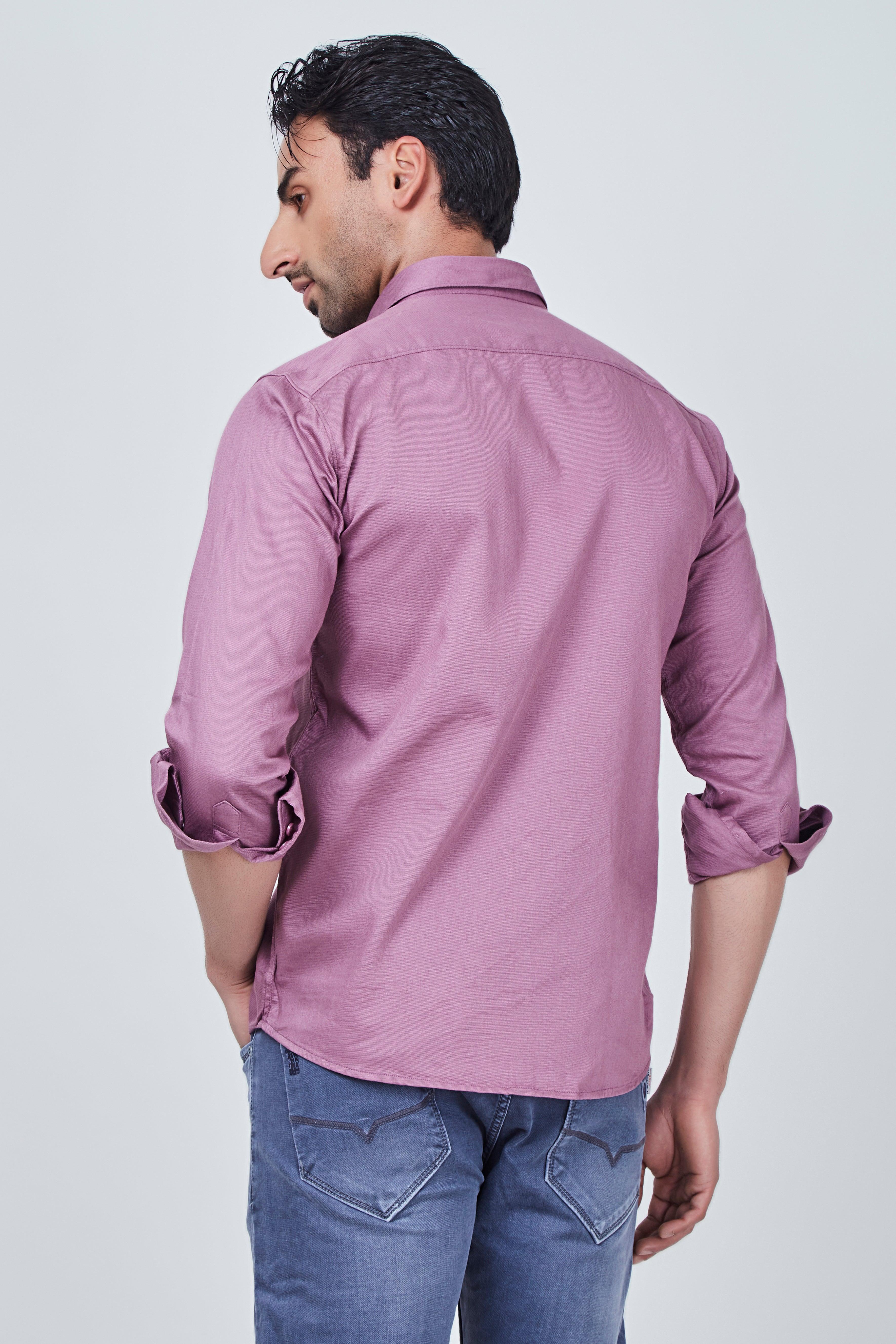 Plum Plain Shirt