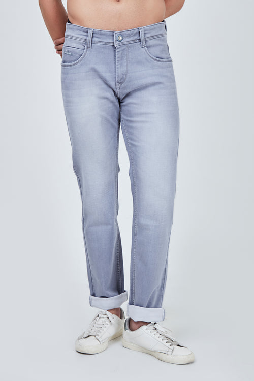 Smoke Grey Narrow Fit Jeans