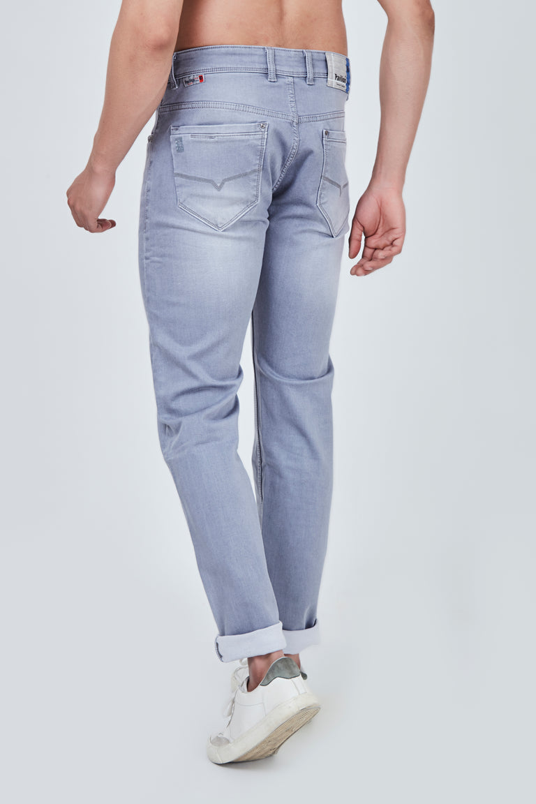 Smoke Grey Narrow Fit Jeans