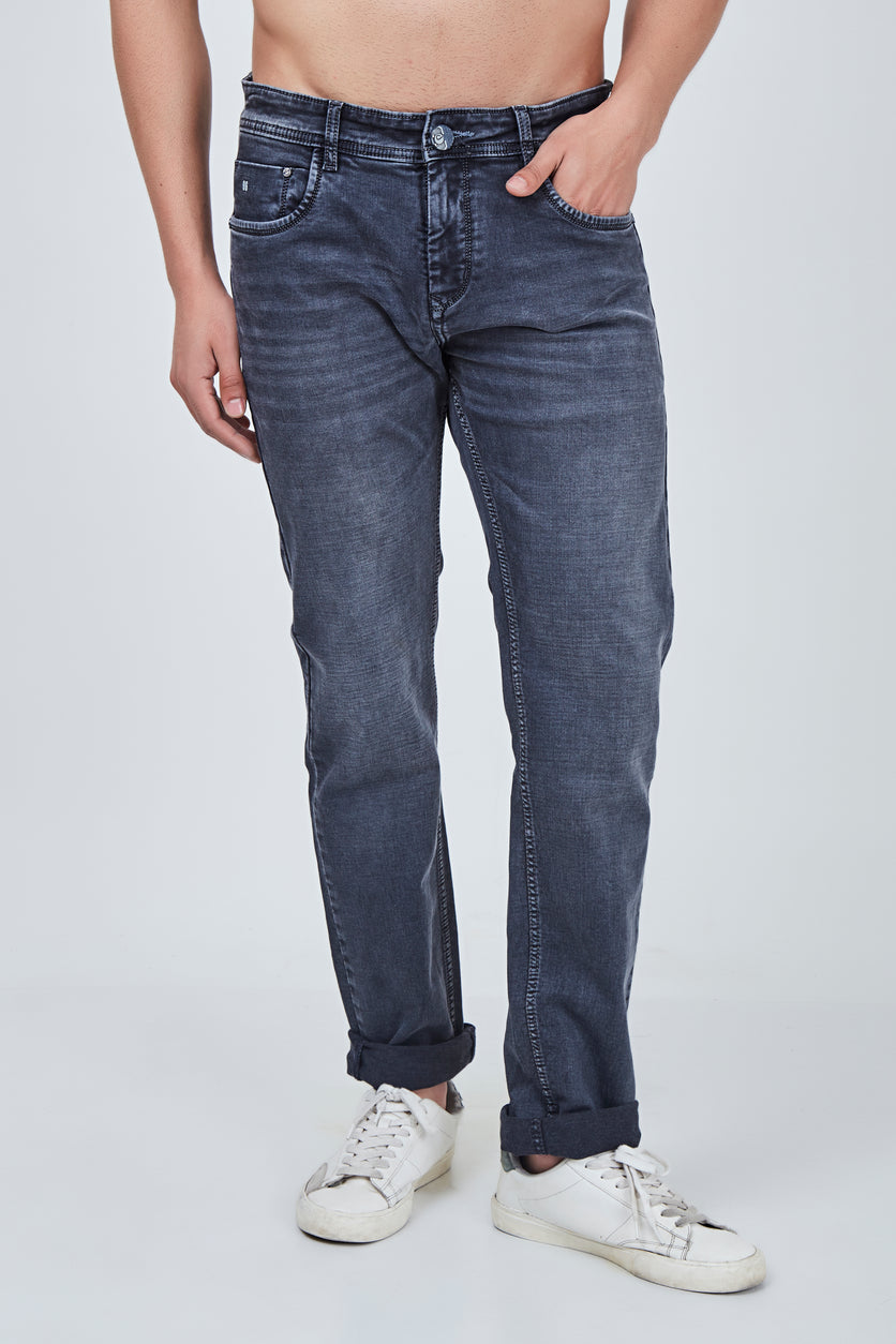 Stone Grey Narrow Fit Jeans