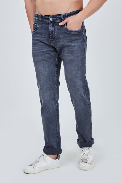 Stone Grey Narrow Fit Jeans