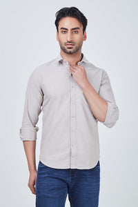 Light Brown Plain Shirt