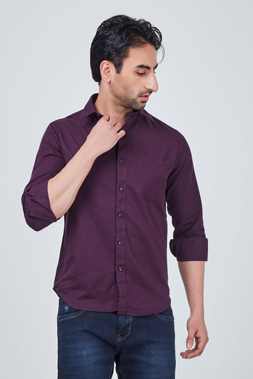 Purple Plain Shirt