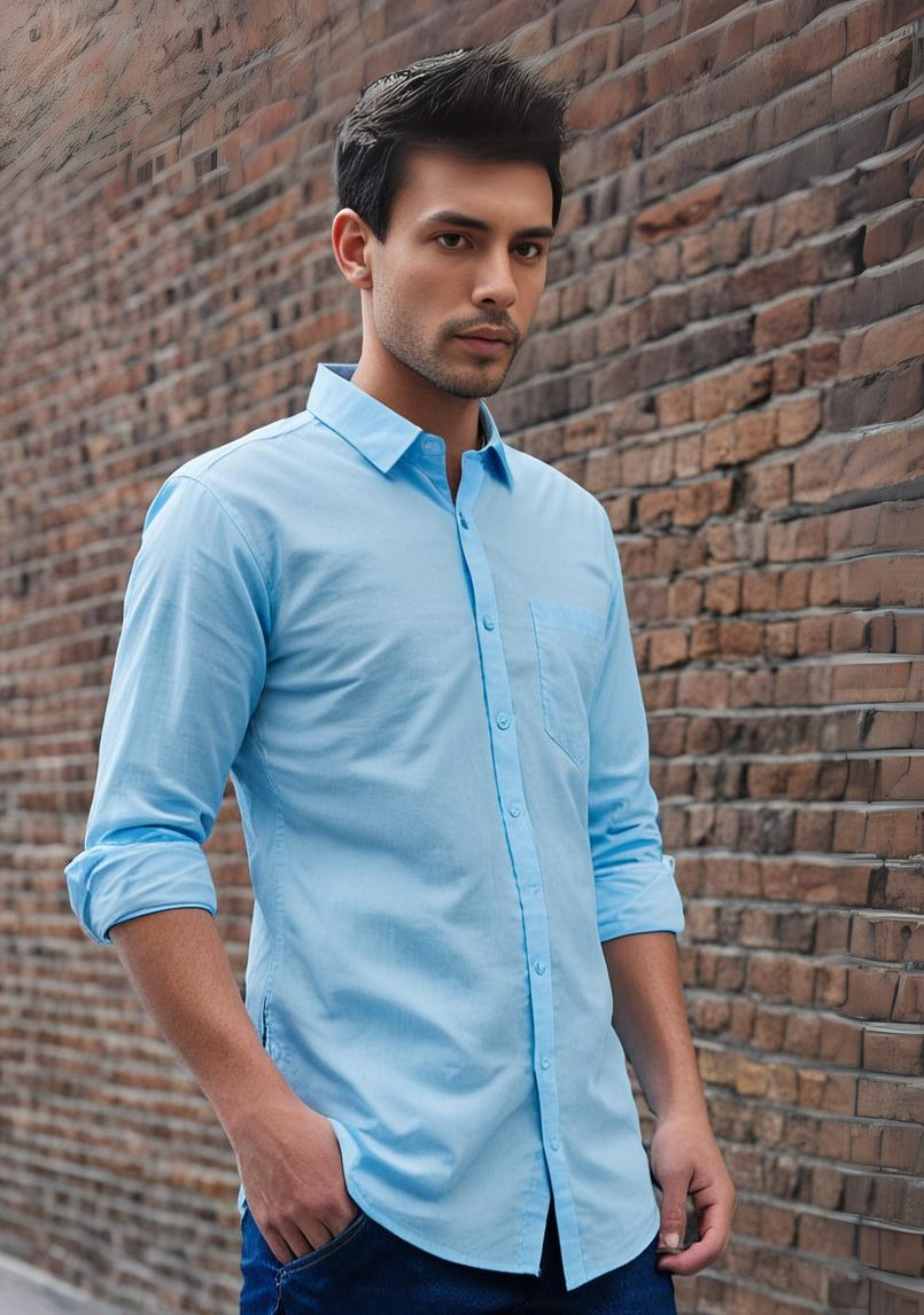 Periwinkle Plain Shirt