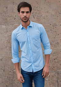 Periwinkle Plain Shirt