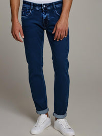 Blue Stretchable Fit Jeans