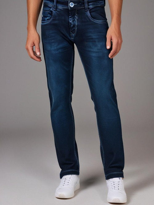 Carbon Blue Narrow Fit Jeans