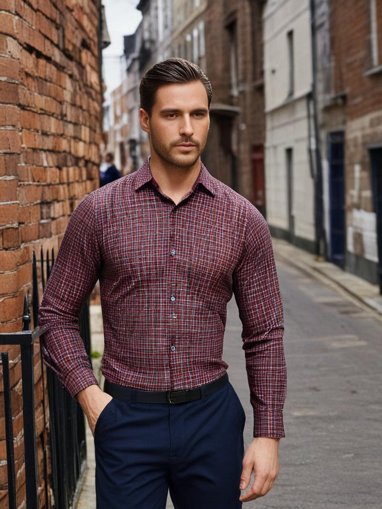 Red Checked Shirt